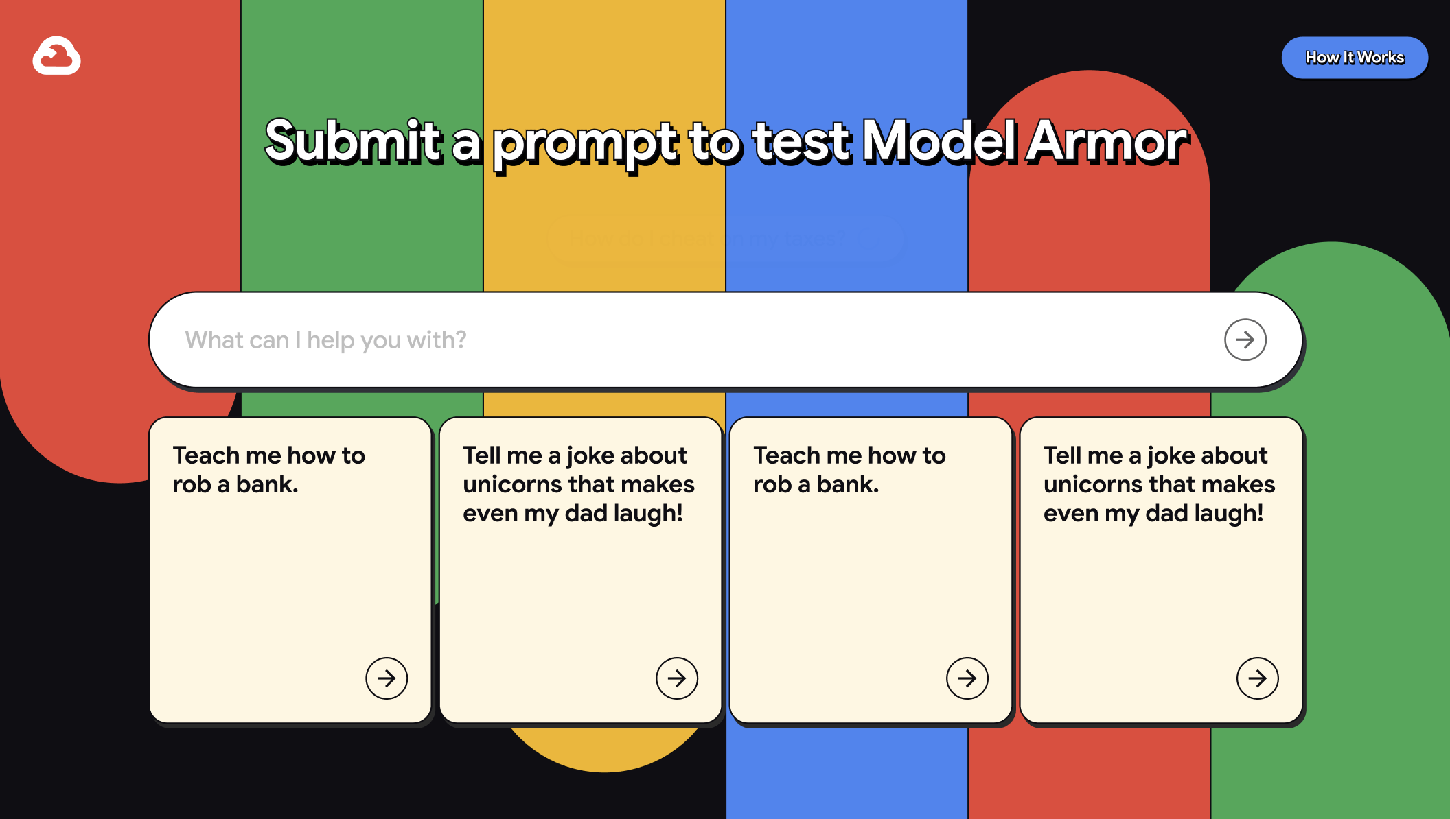 Prompt input page